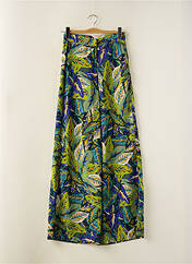 Pantalon large vert MORGAN pour femme seconde vue