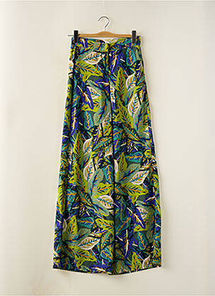 Pantalon large vert MORGAN pour femme