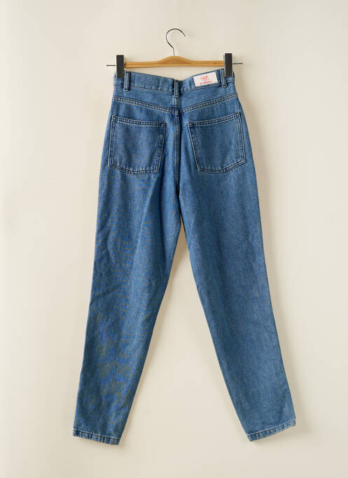 Jean coupe mom poches taille haute bleu STIEN EDLUND femme
