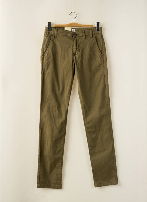 Pantalon chino stretch taille normale vert SHINE ORIGINAL homme