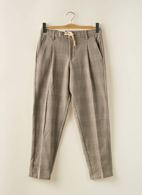 Pantalon 7/8 beige JACK & JONES pour homme