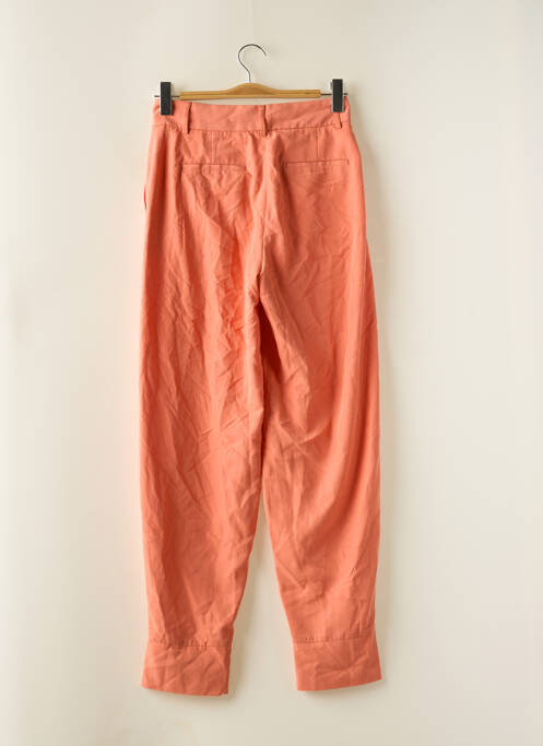 Pantalon droit orange DEUX. BY ELINE DE MUNCK pour femme