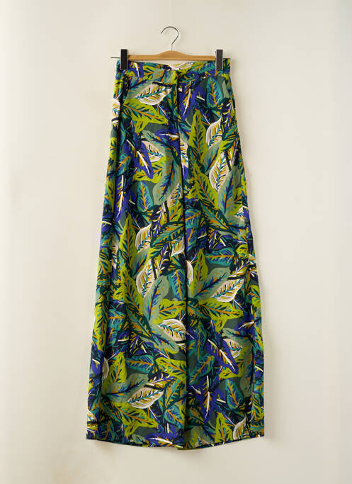 Pantalon large vert MORGAN pour femme