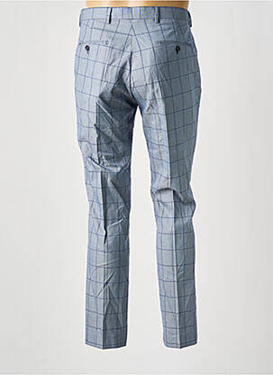 Pantalon slim tissage popeline taille normale bleu SELECTED homme
