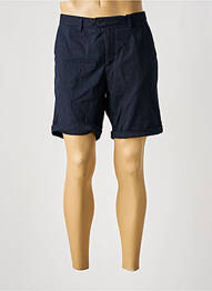 Bermuda tissage popeline taille normale bleu JACK & JONES homme