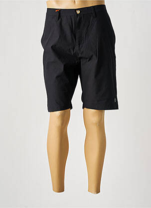 Bermuda coupe droite taille normale noir LE FABULEUX MARCEL DE BRUXELLES homme