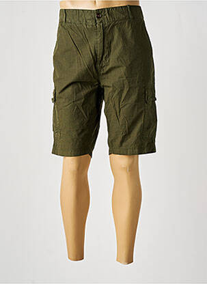 Bermuda coupe droite taille normale vert PETROL INDUSTRIES homme