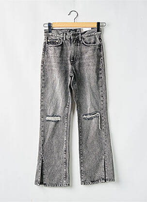 Jeans coupe droite taille normale taille normale gris ONLY femme