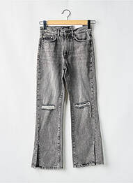 Jeans coupe droite taille normale taille normale gris ONLY femme