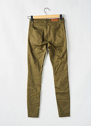 Pantalon slim stretch taille normale vert VERO MODA femme