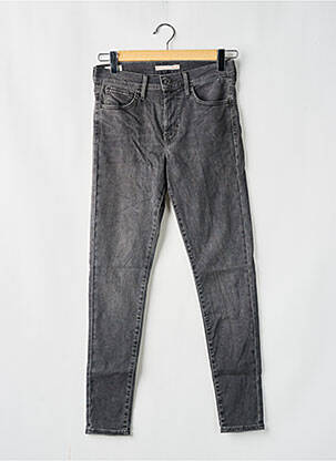 Jeans skinny tissage brut taille normale gris LEVI'S femme