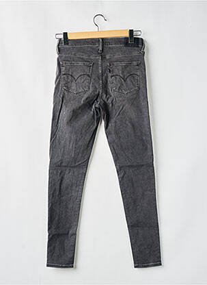 Jeans skinny tissage brut taille normale gris LEVI'S femme