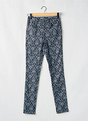 Pantalon slim stretch taille normale bleu PIECES femme