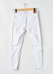 Jeans coupe slim blanc MANGO pour femme seconde vue
