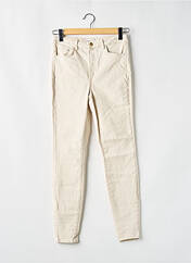 Pantalon slim beige AWARE pour femme seconde vue