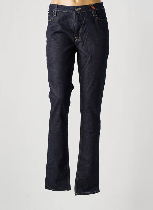 Jeans coupe slim tissage brut taille normale bleu LE FABULEUX MARCEL DE BRUXELLES femme