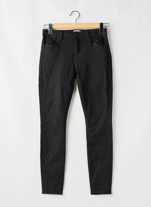 Pantalon slim stretch taille normale noir ONLY femme