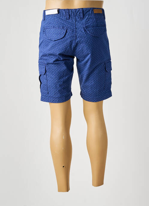 Bermuda bleu BRUCE & BUTLER  pour homme