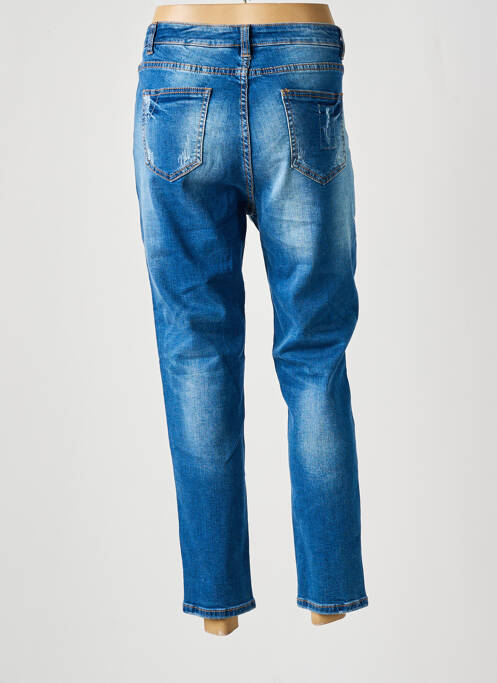 Jeans coupe slim bleu ASTRID BLACK LABEL pour femme