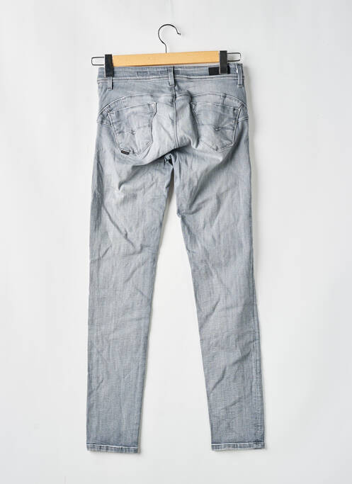 Jeans coupe slim gris SALSA pour femme