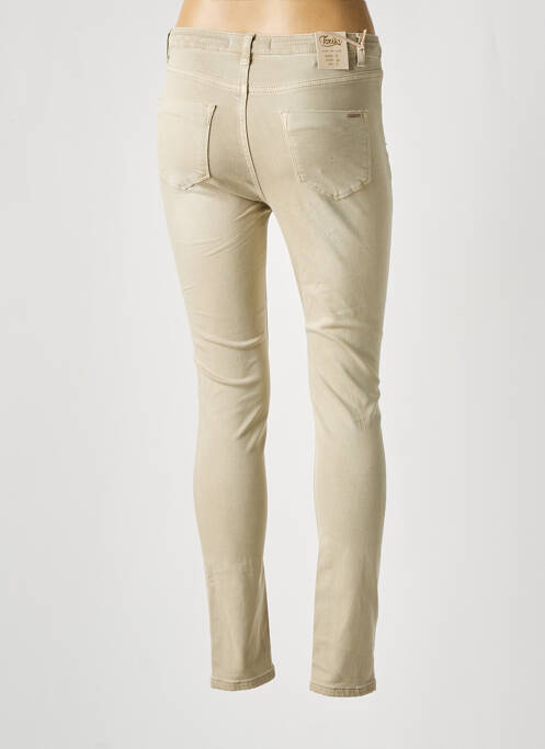 Pantalon slim beige TOXIK3 pour femme