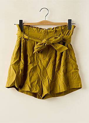 Short fermeture zippée sous rabat avec crochet vert LE FABULEUX MARCEL DE BRUXELLES femme