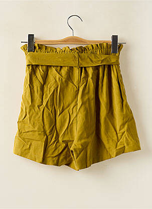 Short fermeture zippée sous rabat avec crochet vert LE FABULEUX MARCEL DE BRUXELLES femme