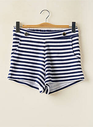 Short coupe droite bleu GUESS femme