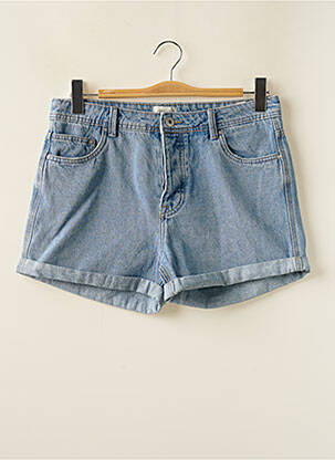 Short tissage denim bleu HAILYS femme
