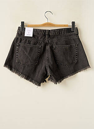 Short tissage denim gris SUBDUED femme
