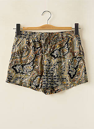 Short taille élastique noir HAILYS femme