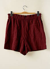 Short rouge ASTRID BLACK LABEL pour femme seconde vue