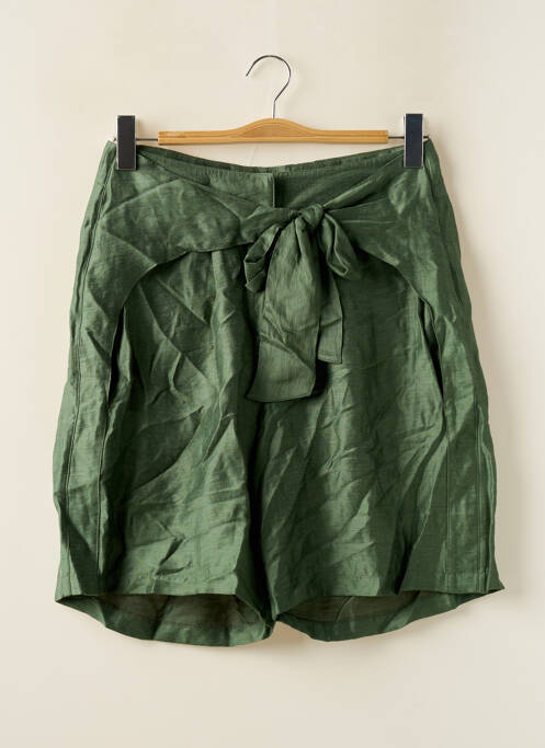 Bermuda vert DEUX. BY ELINE DE MUNCK pour femme