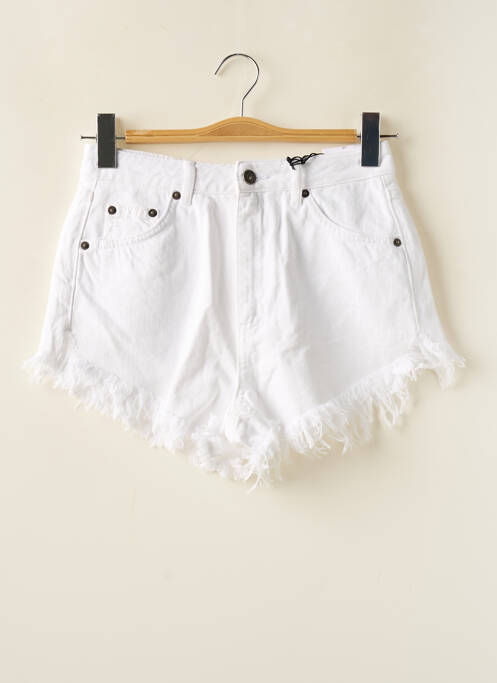 Short blanc SUBDUED pour femme