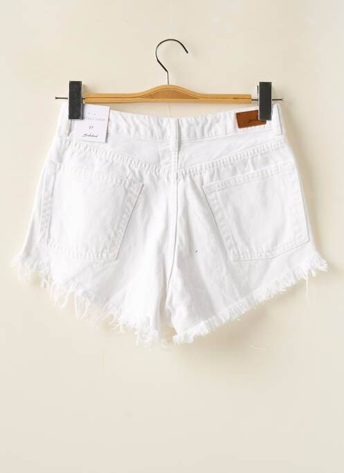 Short blanc SUBDUED pour femme