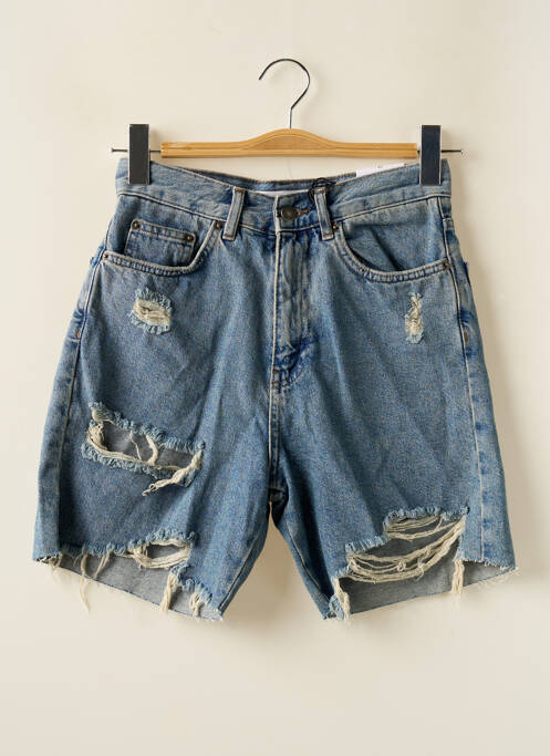 Short bleu SUBDUED pour femme