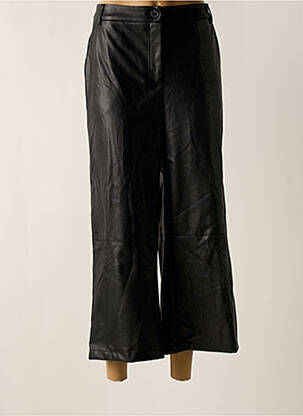 Pantalon 7/8 taille élastique noir OPUS femme