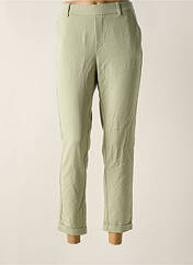 Pantalon 7/8 vert VERO MODA pour femme seconde vue