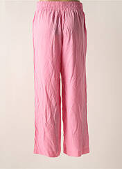 Pantalon droit rose VERO MODA pour femme seconde vue