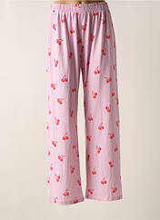 Pyjama rose SKINNY DIP pour femme seconde vue