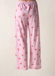 Pyjama rose SKINNY DIP pour femme seconde vue