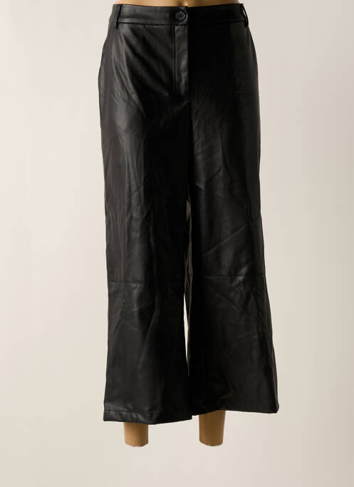 Pantalon 7/8 taille élastique noir OPUS femme