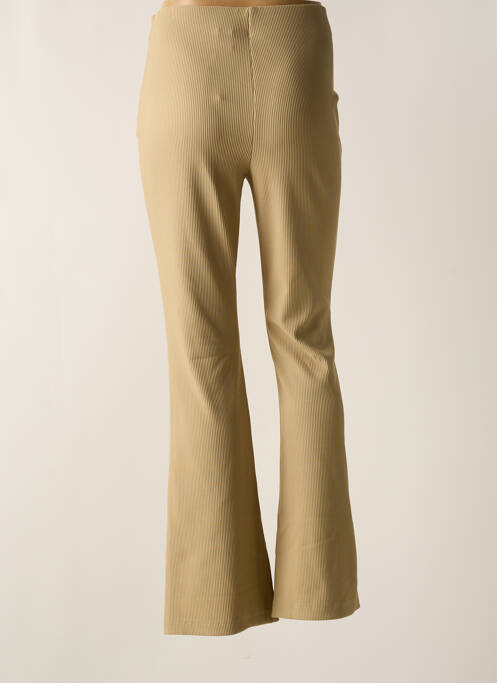 Pantalon droit beige ONLY pour femme