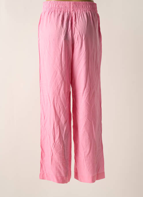 Pantalon droit rose VERO MODA pour femme