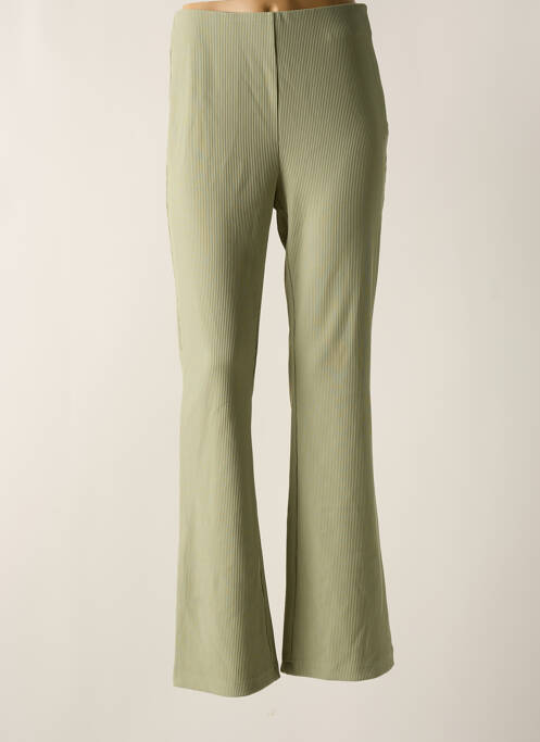 Pantalon droit vert ONLY pour femme