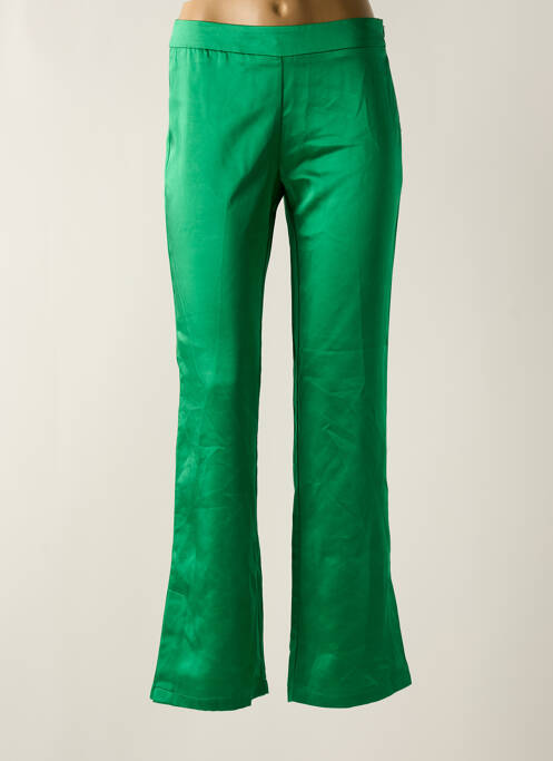 Pantalon droit vert ONLY pour femme