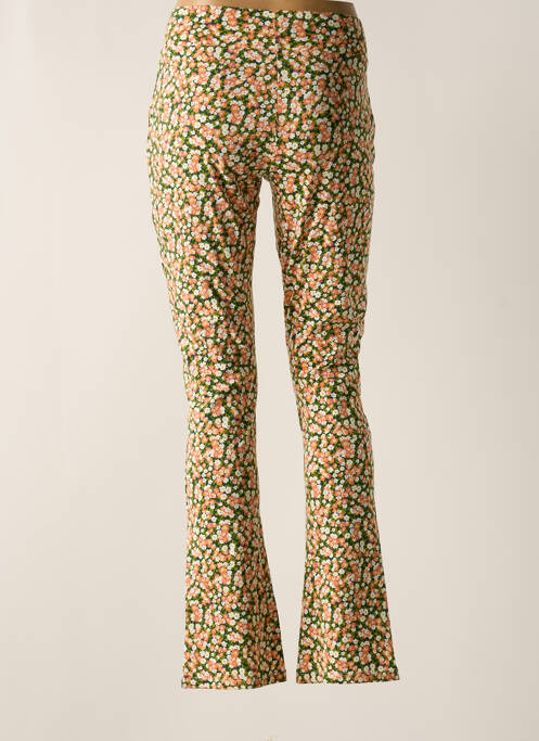 Pantalon droit vert ONLY pour femme