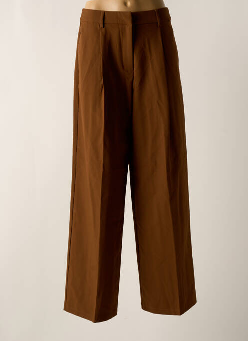 Pantalon flare marron VILA ROUGE pour femme