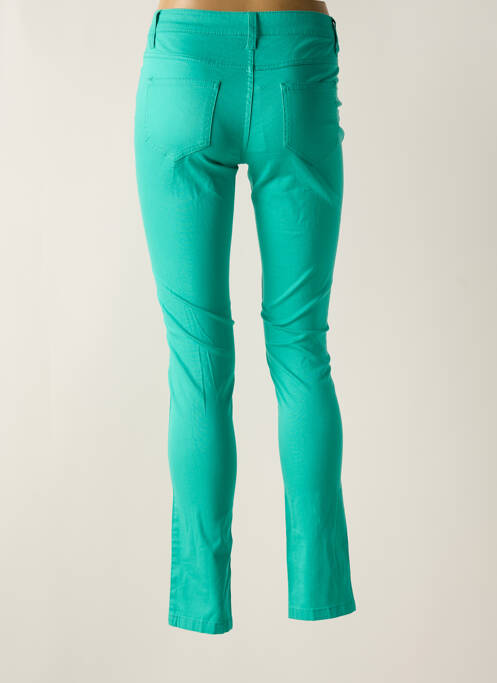 Pantalon slim bleu PIECES pour femme