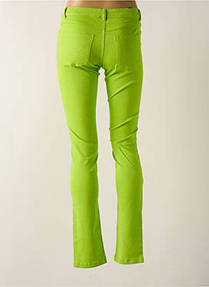 Pantalon slim stretch taille normale vert FLAIR femme